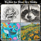 Sketch Book for Kids, 100 Sheets Thick Drawing Paper for Kids, Spiral Sketch - Image 5