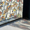 funlife Original Hand-Drawn Faux Stained Glass Window Film, Double-Sided Static by funlife