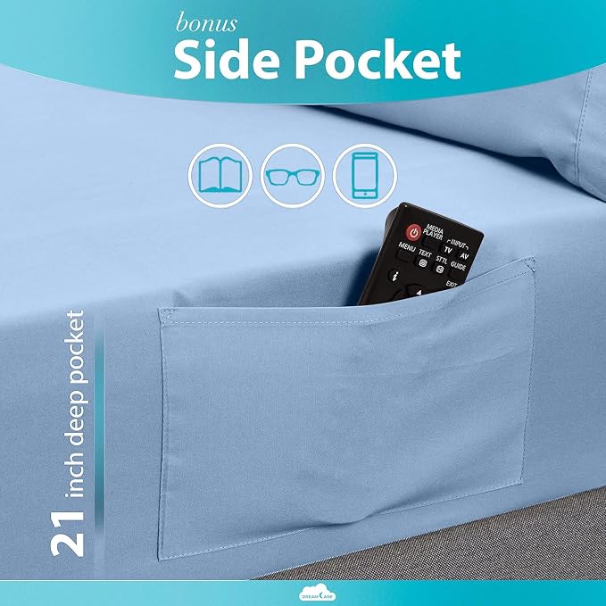 DREAMCARE Twin XL Sheet Sets - Image 3