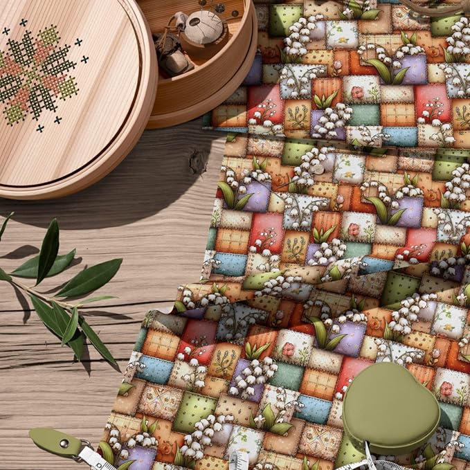 100% Cotton Fabric by the Yard – Turkish Quality Quilting & Sewing Fabric - Image 9