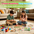 Kid Made Modern Arts and Craft Kit – A DIY 3.8 Pounds of Hobby Craft Supplies & - Image 7