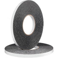 Tatuo 2 Rolls Double Sided Foam Tape 1/2 Inch by 50 Feet Black PE Foam Tape by Tatuo