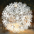 50 PCS Snowflake Stickers for Scrapbooking Journaling Junk Journal Scrapbook by Unknown