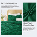 BEDELITE Forest Green Queen Comforter Set - Image 4