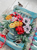 RIOLIS - Garden Flowers 2299, Floral Cross Stitch Kits 11¾"x15¾, Cross Stitch - Image 4