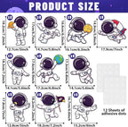 gisgfim 80Pcs Outer Space Cutouts Back to School Decorations Bulletin Board - Image 2