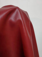 NAT Leathers | Burgundy Soft Faux Vegan Leather PU | 1 Yard Cut by the Yard | - Image 3