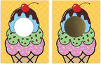 My Scratch Offs 20 Pack Ice Cream Cone Note Cards & Stickers Make Your Own DIY - Image 6