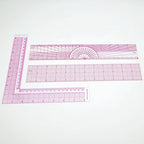 Clear Metric Sewing Rulers, French Curve Sewing Rulers Set, Sewing Tools - Image 3