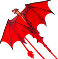 JOYIN Dragon Kites for Kids and Adults, Dragon Red Beach Kite for Outdoor Games by JOYIN