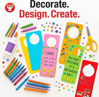Hygloss Cardstock Door Knob Hanger Blank - Image 3