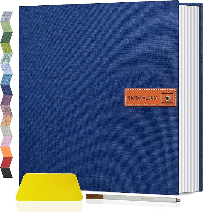 Popotop Large Photo Album Self Adhesive 4x6 5x7 8x10 Scrapbook Album DIY by Popotop