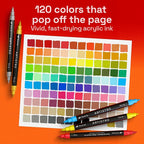 ARTISTRO 120 Acrylic Paint Markers - Image 2