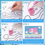 VercanMonth 30 Sets Ocean Animal Sand Art Kits - Image 3