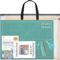YOPCDJ 25x19 inches Art Portfolio Case, Storage Chart Art Portfolio Bag by YOPCDJ