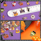 MARFOREVER 40 Pcs/20 Pairs Halloween Charms, Enamel Halloween Charms Bulk - Image 6