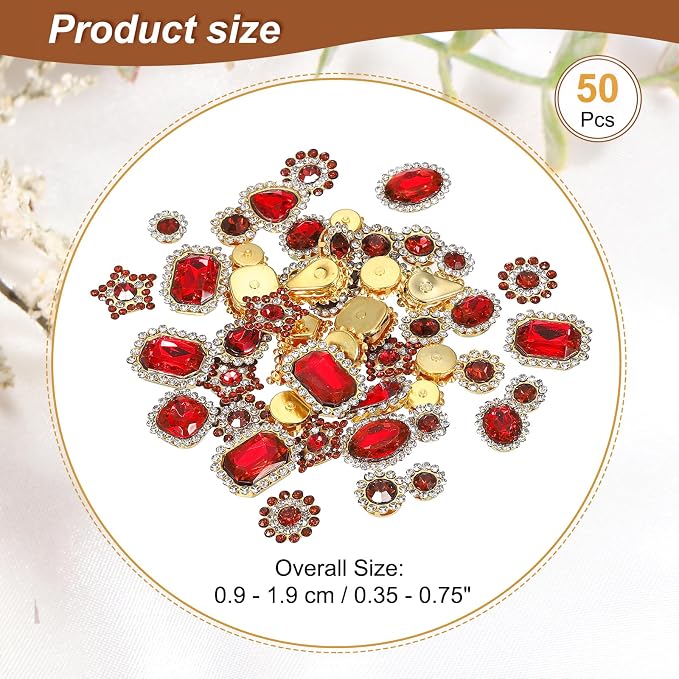 PATIKIL Sew on Rhinestones Crystals - Image 2