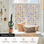 ADD.HERES Window Privacy Film, Stained Glass Decorative Static Cling, Removable - Image 3