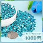 4000PCS 5mm Resin Rhinestones Bulk - Image 2