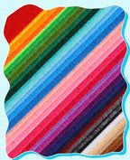 Felt Fabric Sheets 40pcs 6x6in 1mm Assorted Nonwoven - Image 5