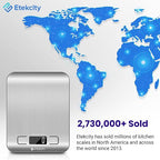Etekcity Food Kitchen Scale, Digital Grams and Ounces, 11lb | Tare function - Image 9