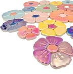1.1lb Ceramic Mosaic Tiles, Mixed Colour Ceramic Mosaic Pieces - Image 4