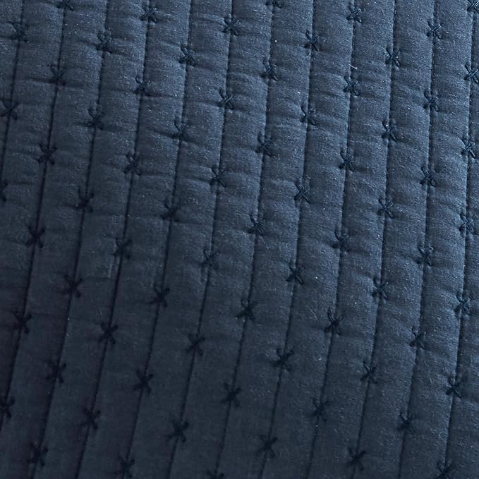 Levtex Home Cross Stitch Reversible King Bedspread Set - Image 8