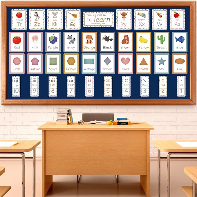 Navy Blue Bulletin Board Paper Roll Navy Blue Bulletin Board Background Paper - Image 3