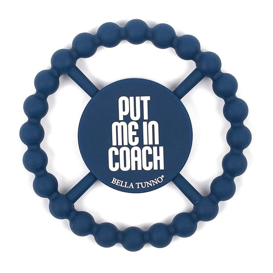 Baby Teether by Bella Tunno, Silicone Teethers for Babies 3-6 Months, 6-12 Months, Baby Toys, Pacifier, Teething Relief, Boys, Girls, Coach