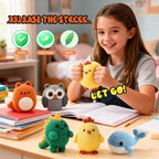 Joyclub Crochet Kit for Beginners 6 PCS Amigurumi Animal Family Crochet Starter - Image 6