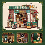 Book Nook, Beer Shop DIY Miniature House Kit - Image 5