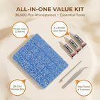 36000Pcs Light Blue Rhinestones - Image 2