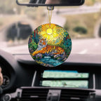 3D Effect Printed Tiger Christmas Acrylic Ornament, Majestic Tiger Ornaments - Image 4