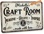 Personalized Craft Room Sign Custom Sign Art Room Décor - Image 2