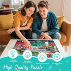 500 Pieces Jigsaw Puzzles, Retro Style 500 piece Puzzles - Image 4