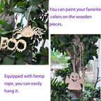 60PCS Unfinished Blank Wooden Cutouts Craft - Image 4