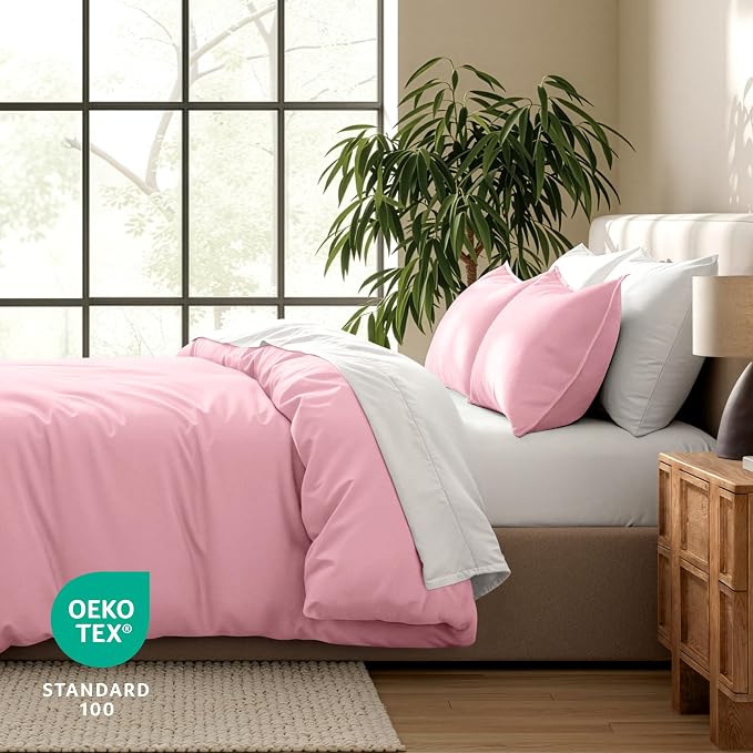 Bare Home Bedding Duvet Cover Queen Size - Image 5