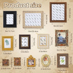 Mifoci 12 Pcs Gallery Vintage Frame Set - Image 2