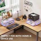 OPNICE Desk Organizers and Accessories, Computer Monitor Stand Riser - Image 3
