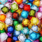 16mm Color Acrylic Beads 100pcs Cute Candy Colors Spacer Beads Loose Beads - Image 2