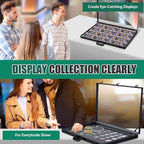 Trade Show Display Case Table Top Portable Aluminum Sports Card Display Case - Image 5
