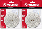 VELCRO Brand 5 Ft x 3/4 in | White Tape Roll by VELCROBrand