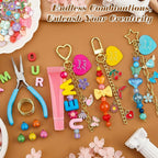 Ecoofor 502 Pcs Keychain Making Kit - Image 3