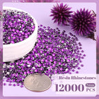 12000PCS 2mm Resin Rhinestones Bulk - Image 2