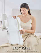 DISSA Cervical Neck Pillow for Side Sleepers Ergonomic Contour Memory Foam - Image 8