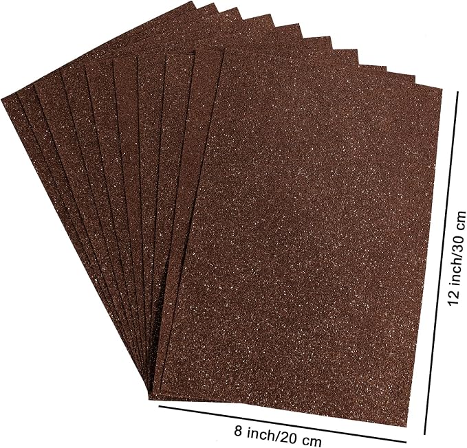 10 Sheets Glitter Cardstock Paper - Image 7