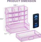 Marbrasse Larger Mesh Desk Organizer - Image 4