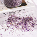 3 Lb Amethyst Crushed Stones Quartz Crystals Chips Bulk, Natural Tumbled - Image 6