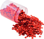 Mandala Crafts 6mm Cup Round Red Sequins by MandalaCrafts