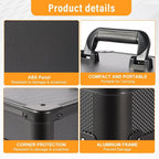 EcoVibe Graded Card Case, Aluminum Alloy Trading Card Storage Box - Image 4